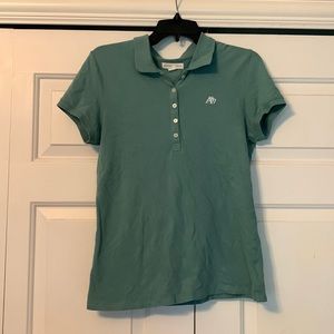 aeropostale size Large polo sea green